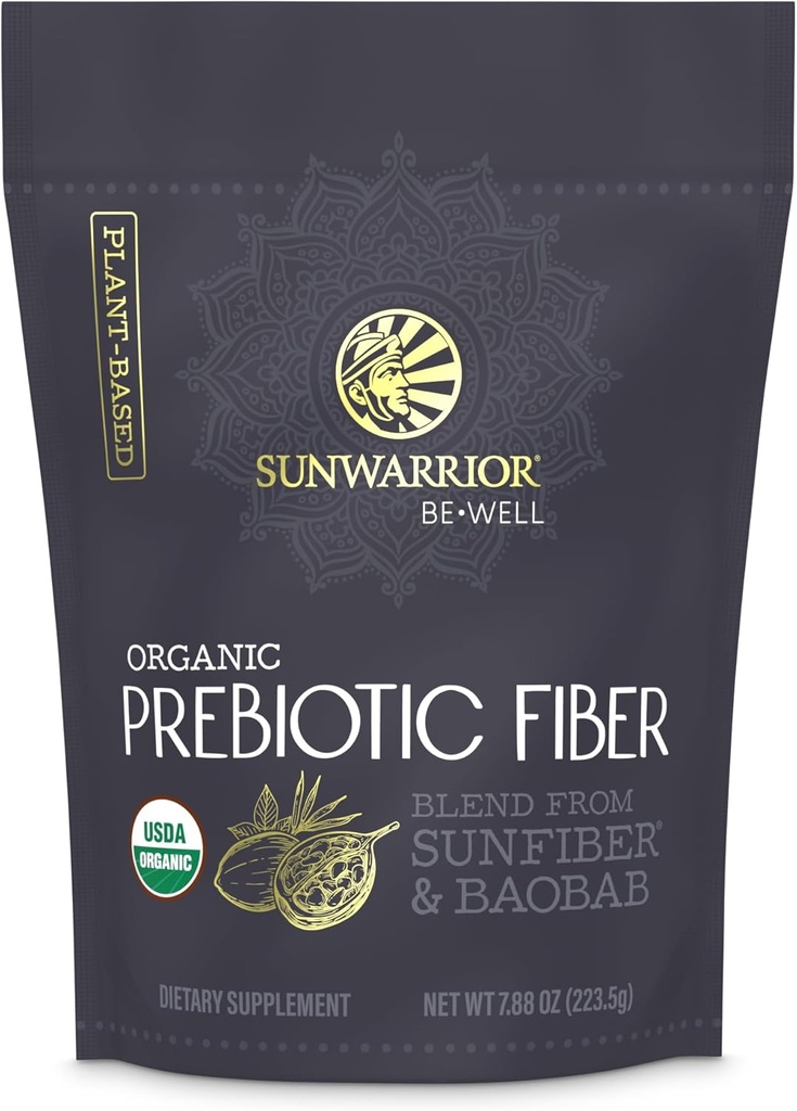 Sunwarrior Fiber Supliment Prebiotic Organic 