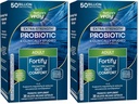 Natura's Way Extra Force (1) Fortify Probiotic,Probiotice pentru Digestive Health,Prebiotics,50 Miliarde Cultura live,Digestive & Immune Health Support*,30 Capsules, (Pachet de 2)