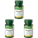 Natura's Bounty Vitamina C + Zinc, Suplimentul de vitamine, Sprijină Immune Health, 60 mg, 60 comprimate (Pachet de 3)