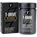 InnoSupps T-Drive Magnum testosteron Boosteron Îmbunătățește performanța de vârf Amplifica creșterea musculară, Creșterea nivelelor de libido și energie, Horny Goat buruieni Tongkat Ali, Zinc, Schinduf, Fat Burner 90 Caps/30 zile