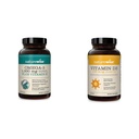 NatureWise High-Potency 1000mg Omega 3 cu 600mg EPA, 400mg DHA, & Vitamina E & Vitamina D3 5000iu (125 mcg) 1 an de aprovizionare pentru funcția musculară sănătoasă