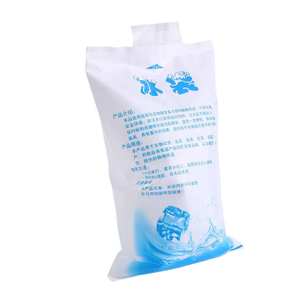 Gel rece Ice Pack pentru Set Cooler, Slim şi Flexible Freezer Packs gheaţă pentru pungi de prânz sac de gheaţă reutilizabil pentru livrare Alimente congelate şi leziuni (200ml)