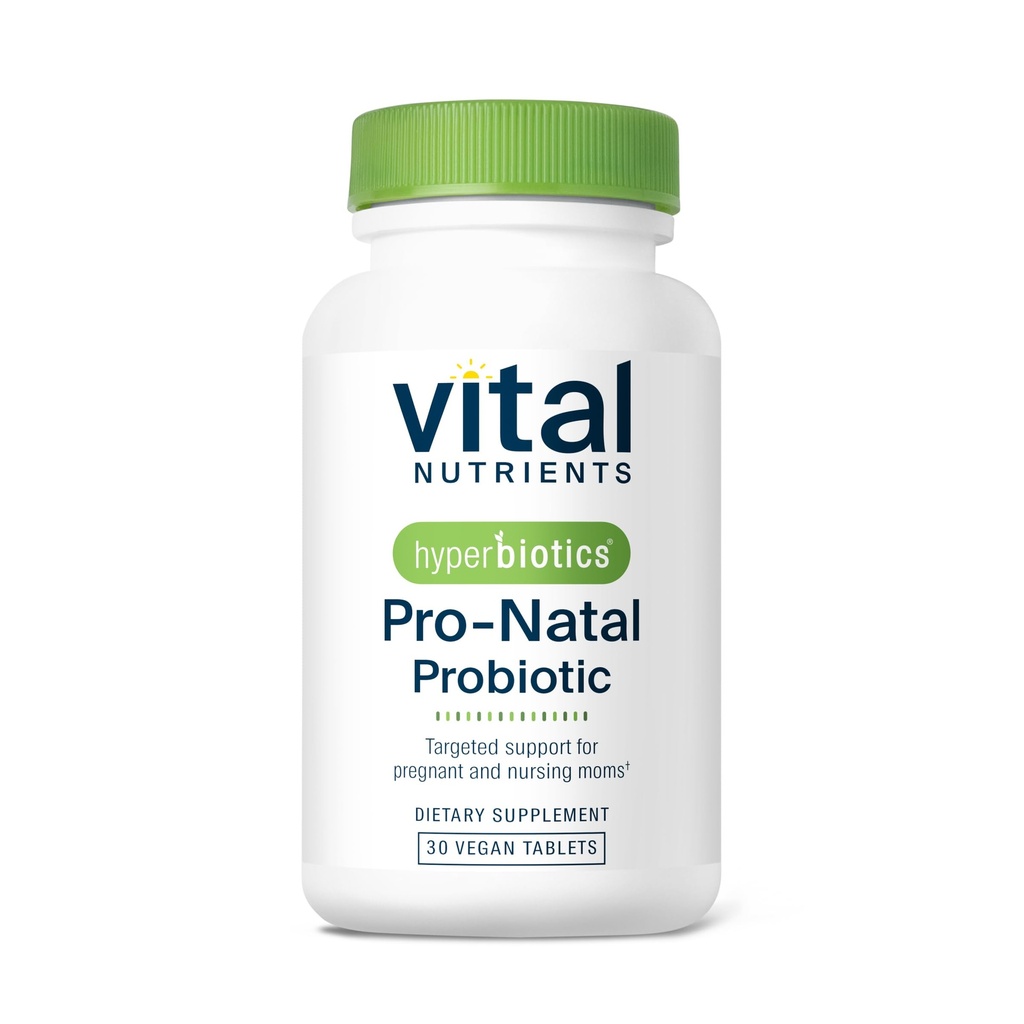 Hiperbiotice Vital Nutrients Pro-Natal Probiotice prenatale pentru femei 