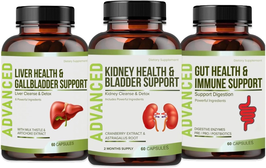 Rinichi curata Detoxifiere & Reparatii si suport pentru vezica urinara- Supliment de sprijin pentru rinichi Restaurare cu Chanca Piedra,Cranberry, Juniper Berries pentru Dezintoxicare renala si Bladder Health.60 Day Supply
