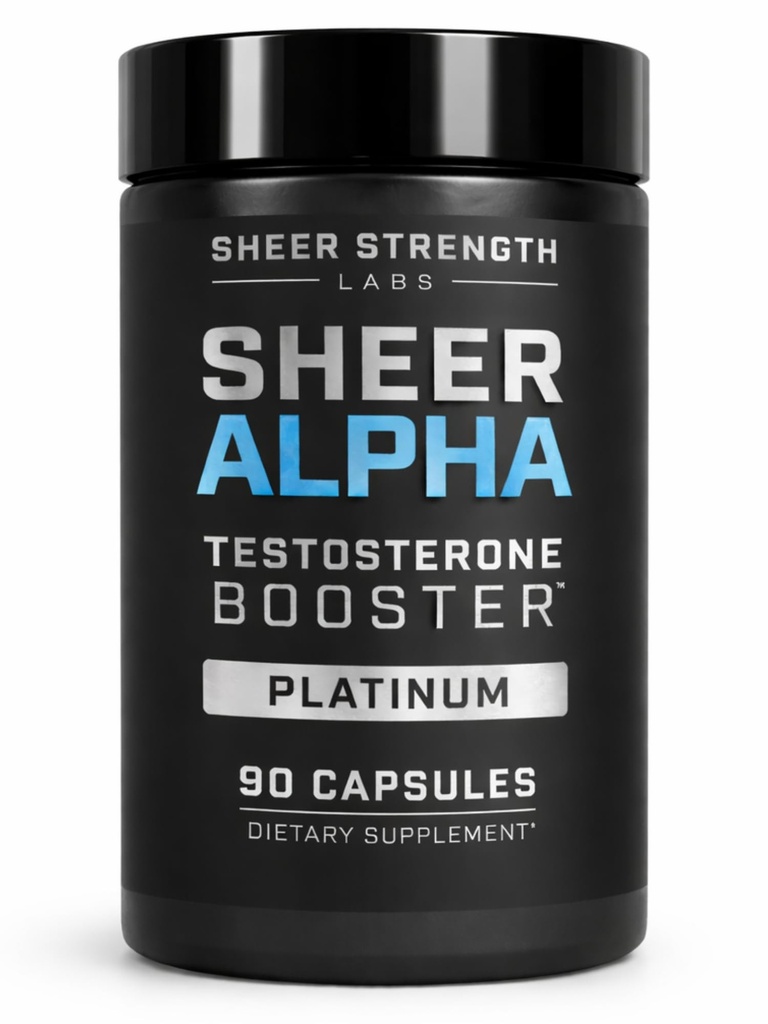 Laborator Putere Labs Testosteron Booster T-Booster pentru bărbați - Doza susținută clinic, Formula cea mai puternică - Made in USA - Premium Blend of Fadogia Agrestis Tongkat Ali și Shilajit. 30 Serviri