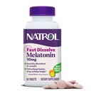 Natrol rapid dizolva Melatonina 10 mg, Melatonina Suplimente pentru somn odihnitor, Sleep Support pentru adulţi, 60 Citrus-Flavored comprimate, până la 60 zile de aprovizionare