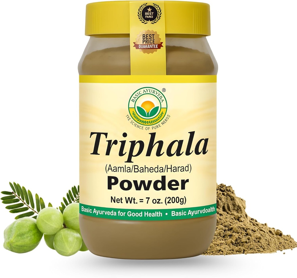 AYURVEDA Triphala Powder 7.05 Oz (200g) 