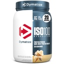 Dymatize ISO100 Whey Pulbere de proteine Izolat, Gourmet Vanilla, 25g de proteine, 5,5g BCAAs, mai puțin de 120 Cal., Gluten gratuit, 1g Fat, 1g Zahăr, 2g Carb (20 Serviri)