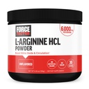 Force Factor L Arginine HCL, L-Arginină Suplimentul la boost oxid de azot pentru o mai bună circulaţie, fluxul sanguin, şi pompe musculare, L Arginine Powder 6000mg, Nearomat, 30 Servings