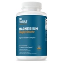 Dr. Tobias Magneziu Bisglicinat, Magneziu cu absorbţie mare Complex Chelate, 200 mg per capsulă, Sprijină Energia, Muschiul, Sănătatea osoasă şi articulară, Suplimentul de magneziu Non-GMO, 120 Capsule