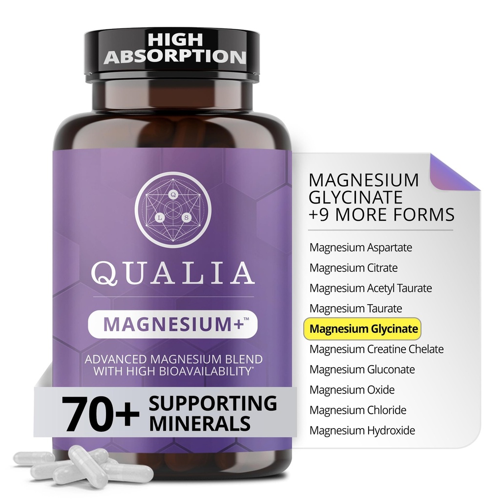Qualia Magneziu+  Formula premium 