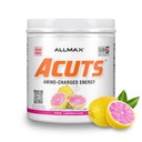 ALLMAX Nutritie AMINOCUTS (ACUTS), Amino-Charged Energy Drink cu Taurină, L-Carnitina, Green Bean Extract, Roz Lemonade, 30 Serviri