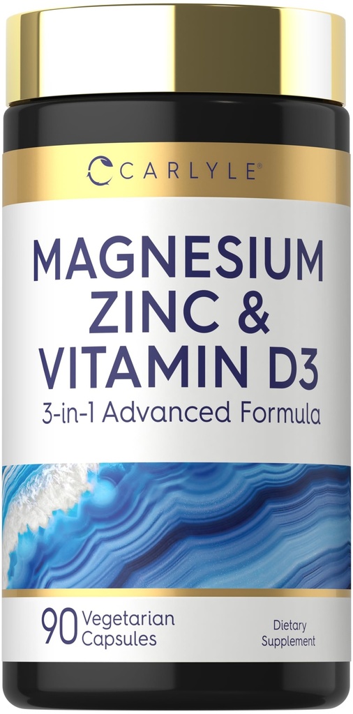 Carlyle Magneziu Zinc și vitamina D3 