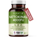 Nattokinaza Supliment cu suport Max Enzime - 4000 FU Per Serving - Formula premium Nattokinaza pentru suport cardiac - 60 Capsule - Made in USA