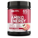 Optimum Nutrition Amino Energy - Pre Workout cu ceai verde, BCAA, Amino Acids, Keto Friendly, Green Coffee Extract, Energetic Powder - Fruit Fusion, 65 Servings (Packaging May Vary)