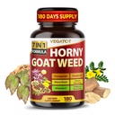 Horny Goat Weed 600 mg cu Yohimbine, Tongkat Ali, Maca, Tribulus & Panax Ginseng 