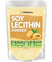 XPRS Nutra Soy Lecitin Powder Emulsator de grăsime de grad alimentar - Potrivit pentru gătit, copt și mai mult - Vegan prietenos Soy Lecitin Powder Ajutor de gătit (8 Ounce)