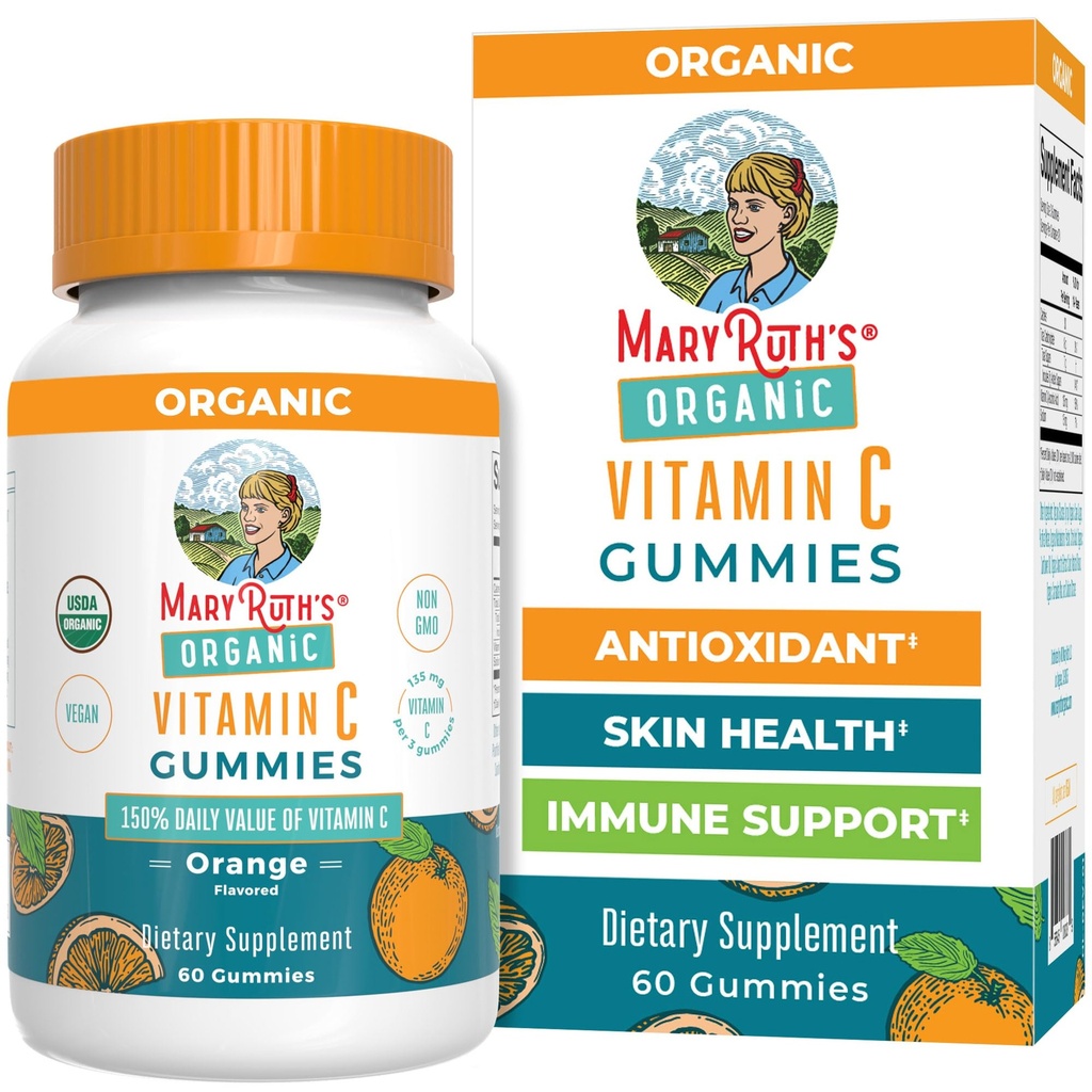 MaryRuth Organics Adult Vitamina C Gumies 
