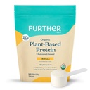 Alte alimente Organice Vegan Praf de proteine Vanilie - 20g de proteine pe bază de plante, praf de proteine organice cu ciuperci și alge marine, Vegan, Non OMG, Gluten gratuit, lactate gratuit 19.05 Oz