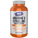 ACUM Sports Nutrition, Arginine & Citruline 500 mg/ 250 mg, Aminoacids, 240 Veg Capsule