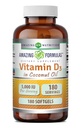 Formule uimitoare Vitamina D3 cu supliment de ulei de cocos 
