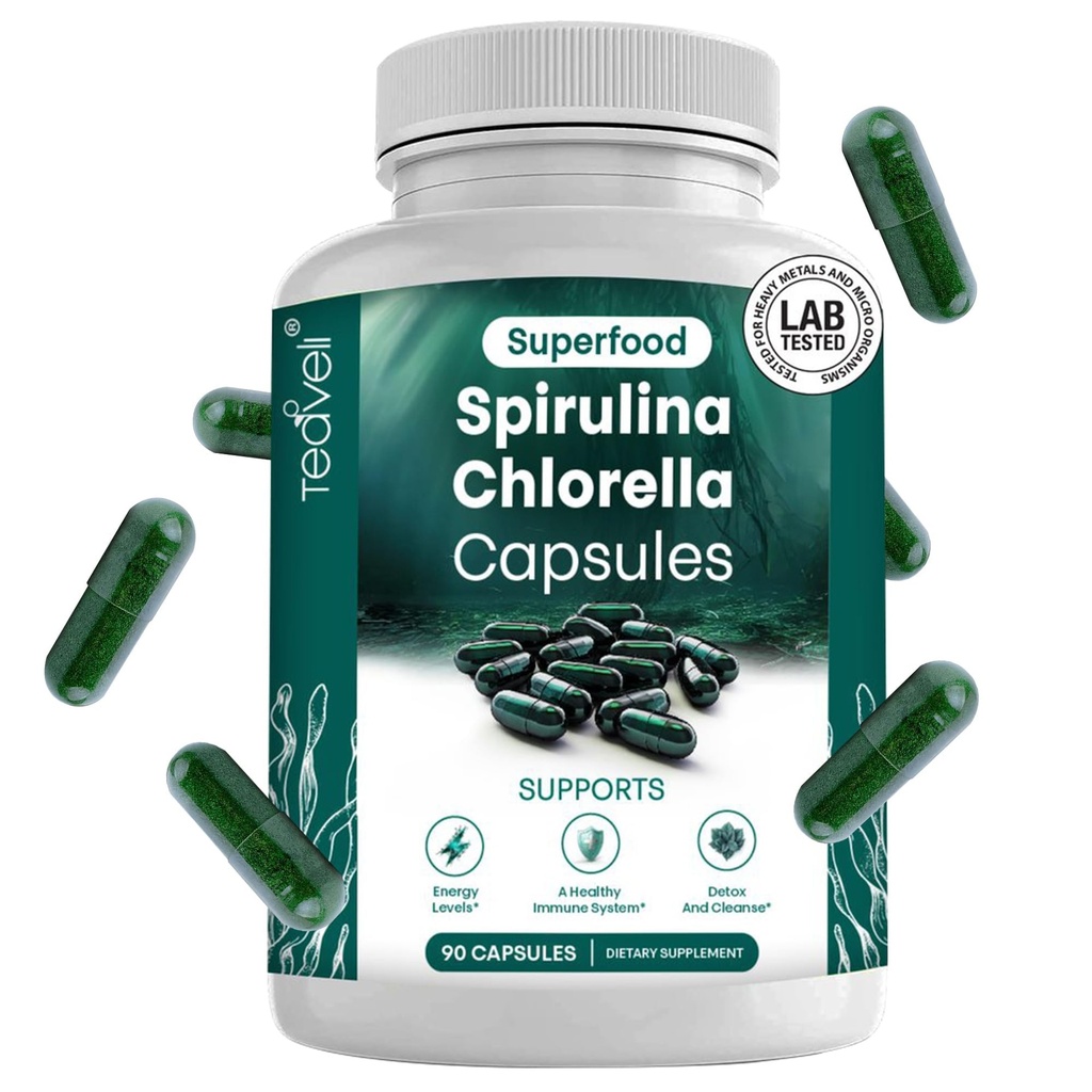 Capsulele Spirulina şi Chlorella 