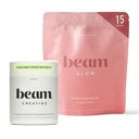 Beam Glow & Creatine Bundle, Echilibru hormonal, Energie & Suport muscular pentru femei, Păr, Piele, Nails, Hydration, Vegan, Nu Zahăr, A treia parte testat