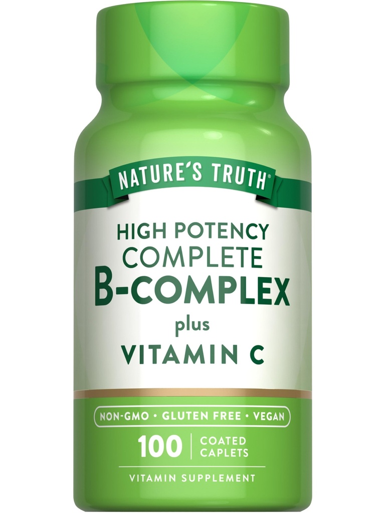 Adevărul naturii Vitamina B Complex Plus Vitamina C 