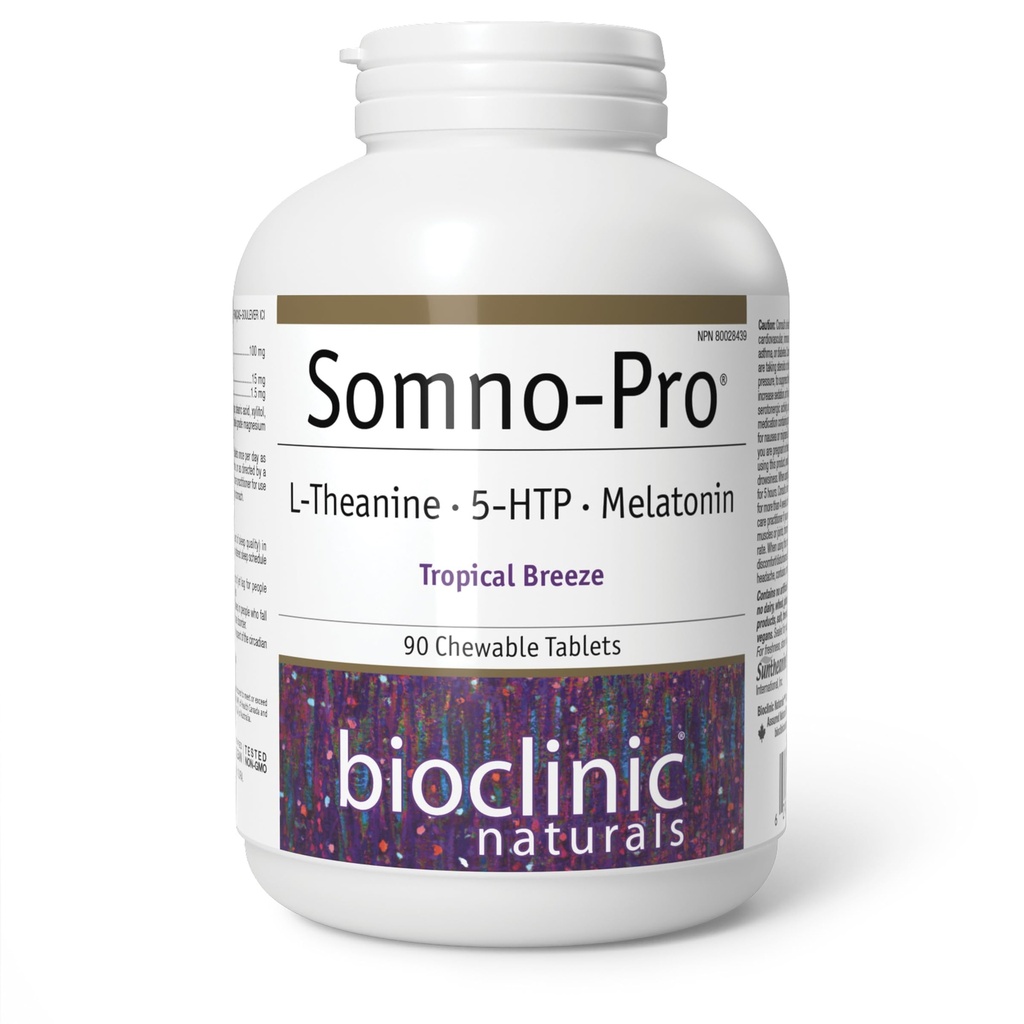 Somno Pro, Tropical Breeze 90 comprimate masticabile