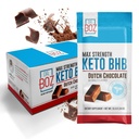 Dr. Boz - Keto BHB Powder - Ciocolată olandeză, 20 Sachete - Creșterea energiei și reducerea crabilor - Max Putere Supliment alimentar - SUA Made - 11.7oz (332g)