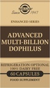 Solgar Advanced Multi-Billion Dophilus, 60 Capsule vegetale - Sprijină Flora Intestinală Sanatos - 5 Miliarde Microorganisme Per Servire - Gluten, Dairy, Lactoză & Lapte Nr - Vegetarian - 60 Serviri