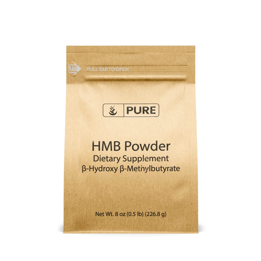 Ingrediente originale pure HMB (8oz) Non-GMO, Gluten-Free, Lab-Verified