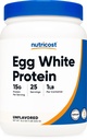Nutricost Alb Ou Pulbere Proteină 1lb (nearomatizat) - non-GMO, Gluten gratuit