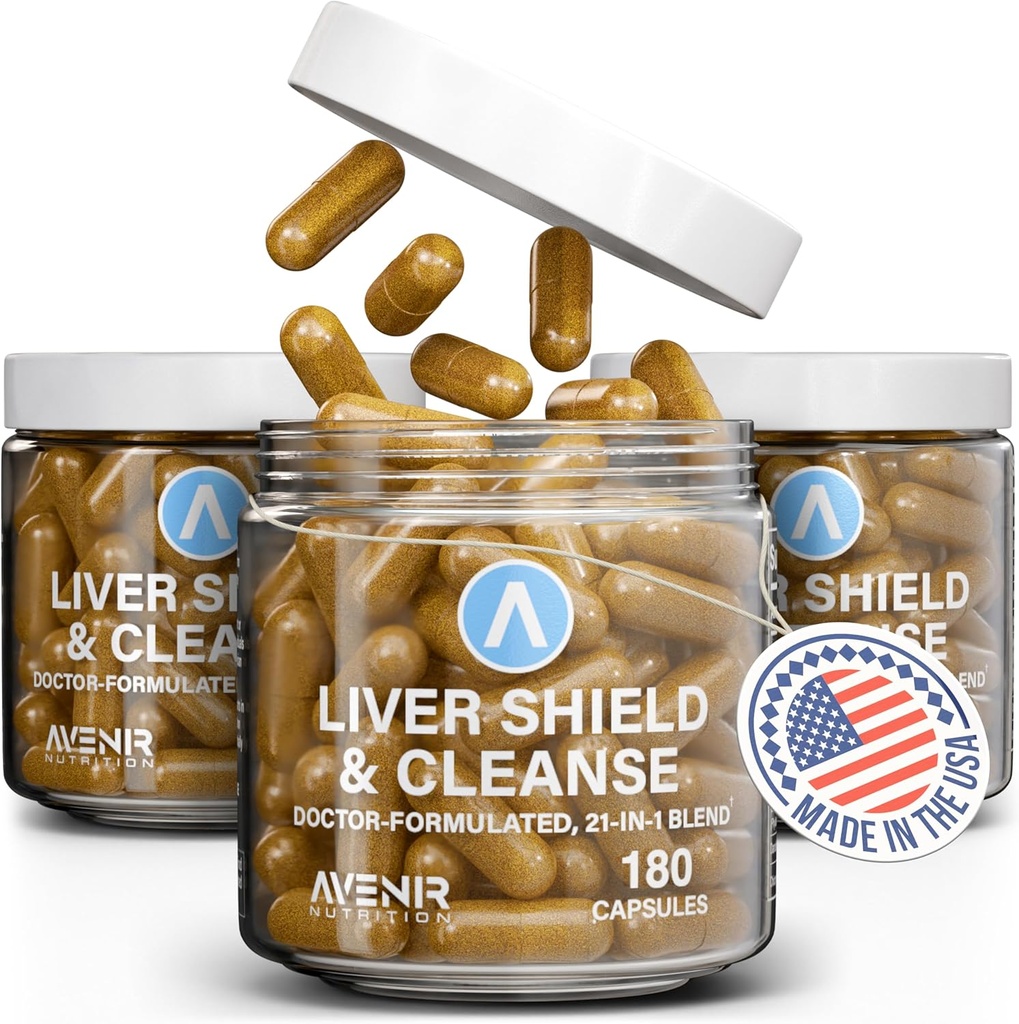 Avenir Nutriție de ficat Shield & Cleanse 
