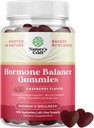 Echilibrul hormonilor pentru femei Gummies de toate vârstele - supliment de sprijin PMS pentru femei pentru a sprijini ciclu menstrual și echilibru hormonal Menopauza și Swings cu vitamina B6 și Dong Quai - 120 Chews