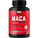 Force Factor Maca Max, capsule rădăcină Maca pentru a maximiza Vitalitity & Performance, Made with Black Maca, Red Maca, & Yellow Maca Powder, Maca Root Powder, 2000mg, 120 capsule