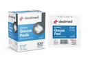 Dealmed Sterile Gauze Pads 2 x 2 in - Individually Wrapped - 100 Count