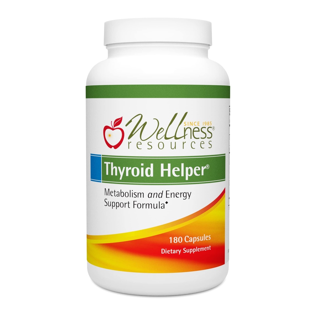 Wellness Resurse tiroidist - Suplimentul natural pentru metabolism, energie, suport tiroidian (180 capsule) ...