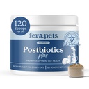 Fera Animale de companie Postbiotice Plus Prebiotice pentru câini și pisici - cu Elm Slippery - Promovează Optimal Digestive Health & Inflammatory Response - Îmbunătățește imunitatea - 120 Scoops