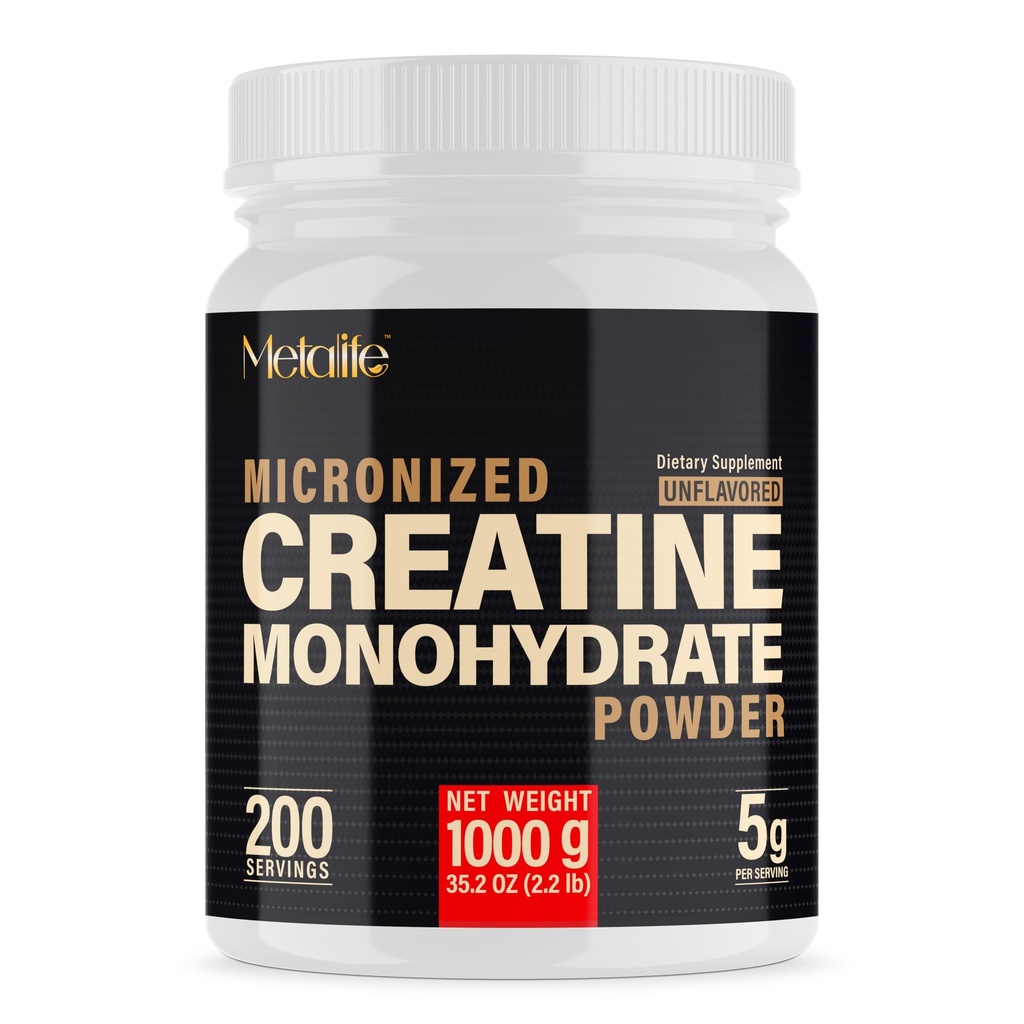 100% Creatină pură monohidrat pulbere 200 Servings, Micronized pulbere, musculare de creştere, Nearomate, Ideal pentru sportivi şi fitness Entuziasts, Laboratorul de terţă parte testat, Vegan, 1000 g