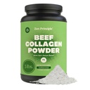 Zen Principle Grass-Fed Hidrolyzed Colagen Peptides 3 lb. Anti-Aging Proteine pulbere pentru par sanatos, piele & articulatii. Paleo și Keto Friendly, OMG și gluten Free, bovine crescute cu paste.