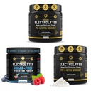 HRDWRK - 100 Servings Keto Electrolytes pulbere hidratare Zahăr gratuit - Electrolit pulbere pentru a stimula rezistenta si reduce oboseala cu Electroliti Supliment (Set neflavorat de 2 & Blue Razz)
