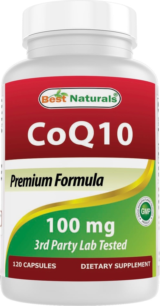 Cele mai bune Naturale COQ10 100 mg 120 capsule