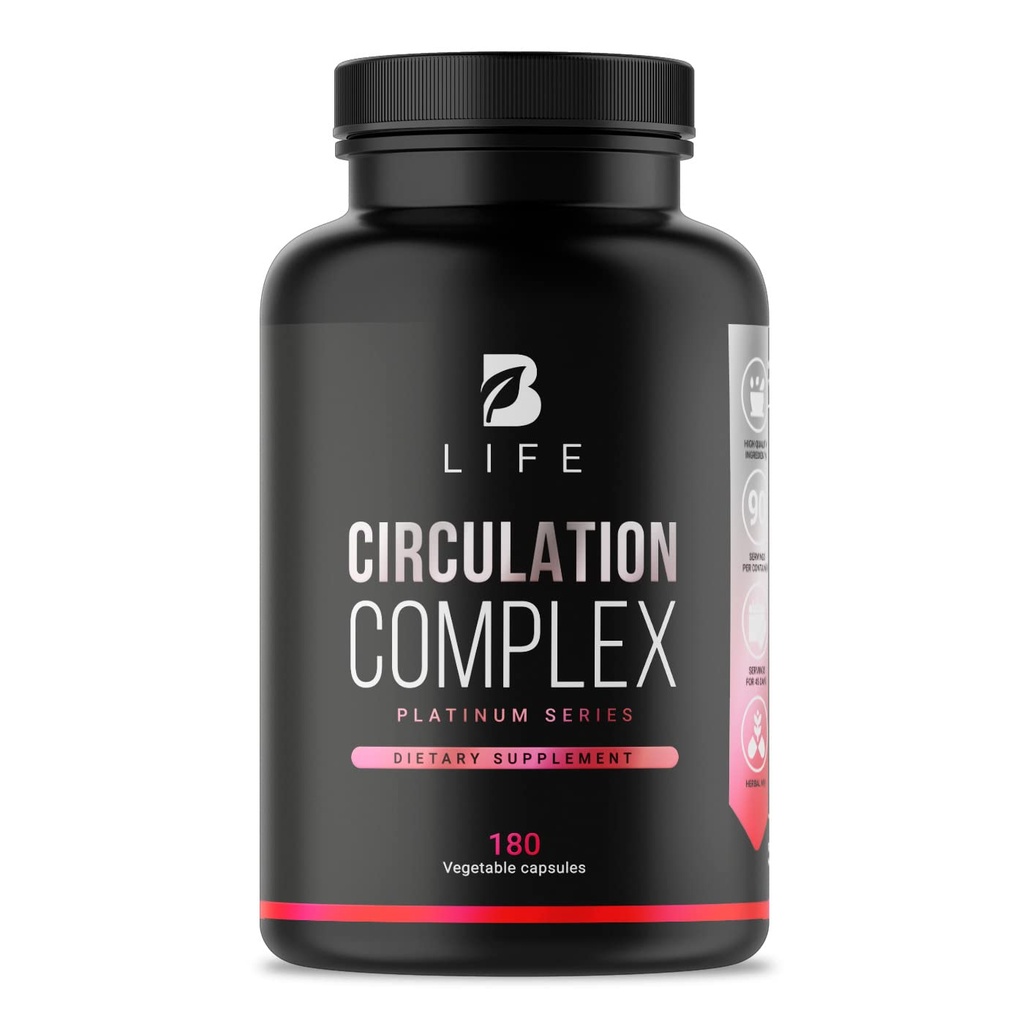 Măcelar, Castană Cal, L-Arginină şi Resveratrol, Complexul de Circulaţie 