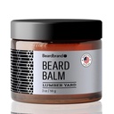 Balsam de barbă pentru bărbați - Utilitate Balm Pack de călătorie - Suporturi Barbă mai groasă, Scent de curte de cherestea, Ingrediente naturale Unt reduce uscarea și îmbunătățiri uite - 2 oz