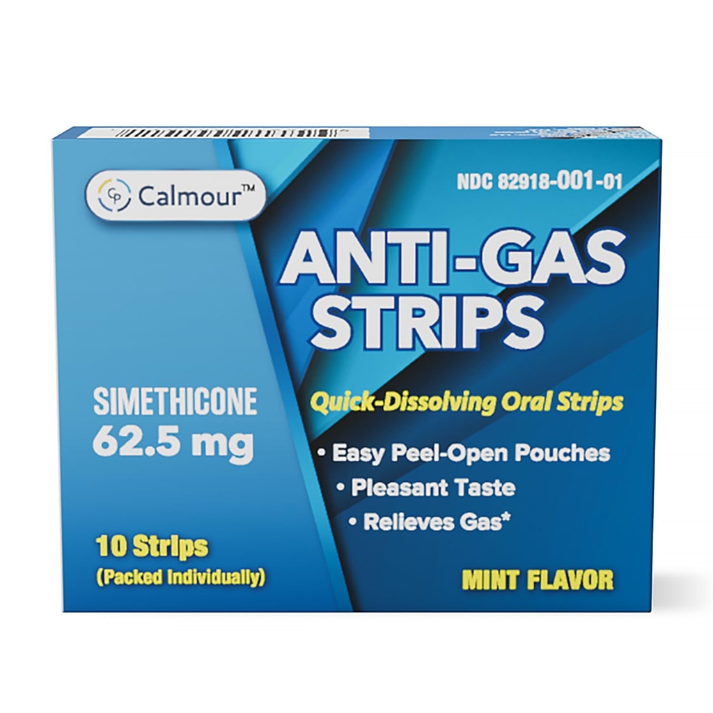 Anti gaz Relief 10 Strips 