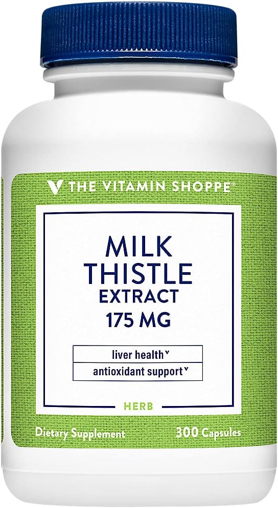 Extractul de vitamina Shoppe Milk Thistle 175 MG (300 capsule)