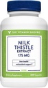 Extractul de vitamina Shoppe Milk Thistle 175 MG (300 capsule)