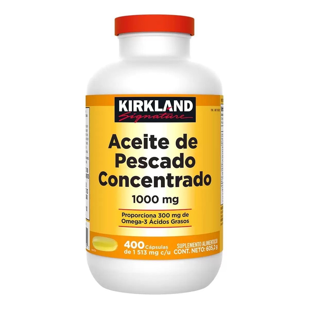 Kirkland Signature Ulei de pește 1000mg, 400 Conte