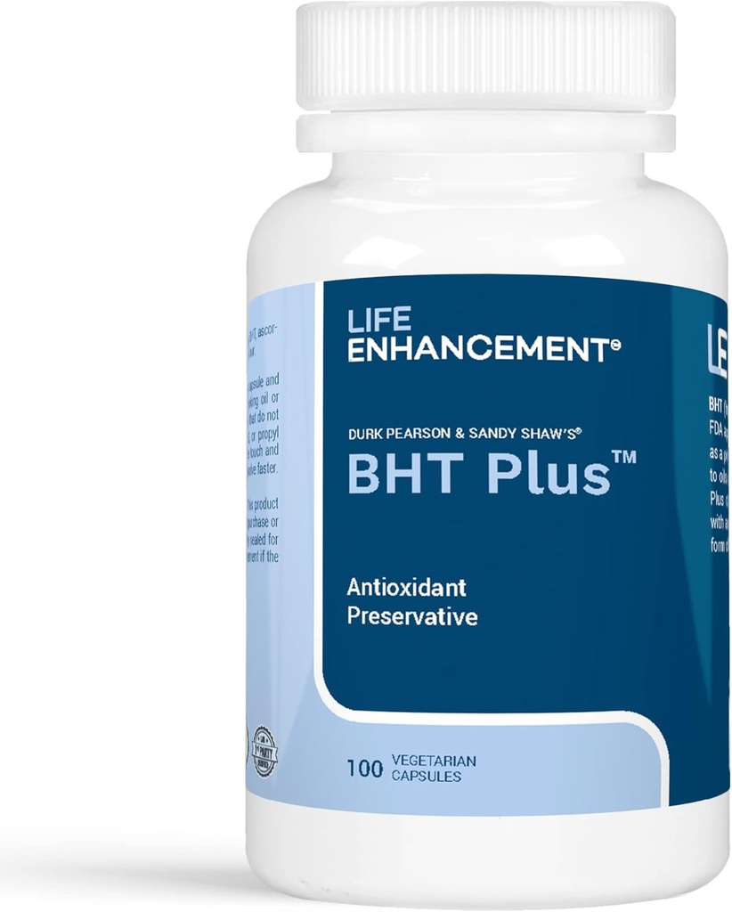 Îmbunătăţirea vieţii Durk Pearson & Sandy Shaw's BHT Plus, 100 capsule